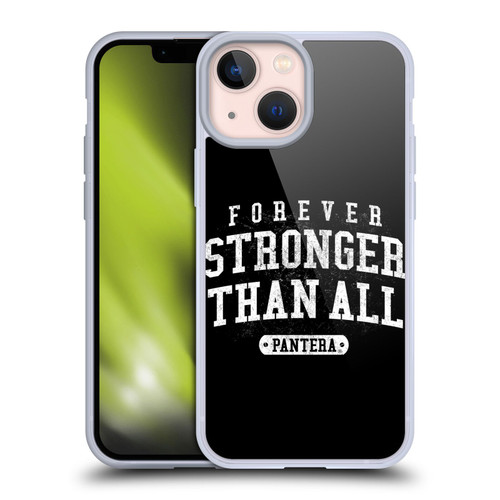 Pantera Art Stronger Than All Soft Gel Case for Apple iPhone 13 Mini