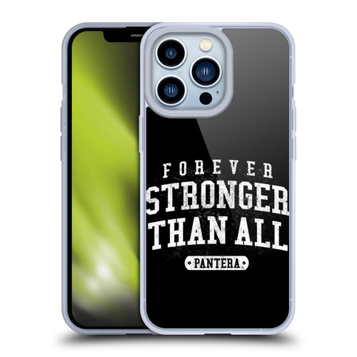 Pantera Art Stronger Than All Soft Gel Case for Apple iPhone 13 Pro