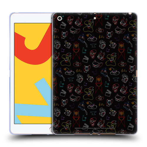 Animaniacs Graphics Pattern Soft Gel Case for Apple iPad 10.2 2019/2020/2021