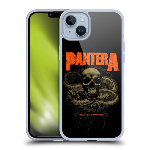 Pantera Art Drag The Waters Soft Gel Case for Apple iPhone 14 Plus