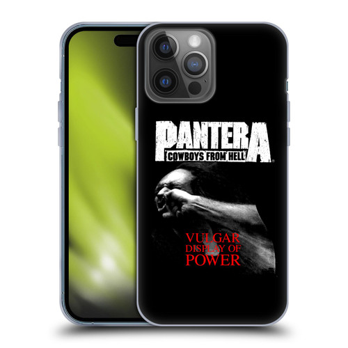 Pantera Art Vulgar Soft Gel Case for Apple iPhone 14 Pro Max