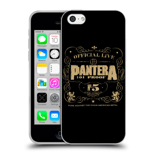 Pantera Art 101 Proof Soft Gel Case for Apple iPhone 5c