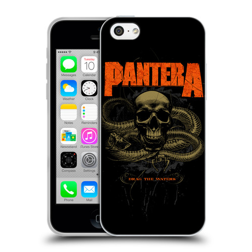 Pantera Art Drag The Waters Soft Gel Case for Apple iPhone 5c