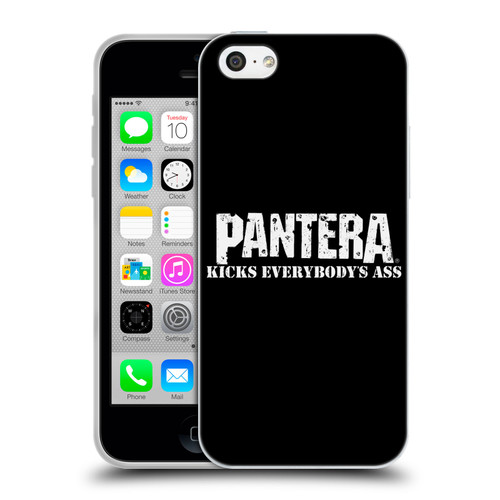 Pantera Art Kicks Soft Gel Case for Apple iPhone 5c