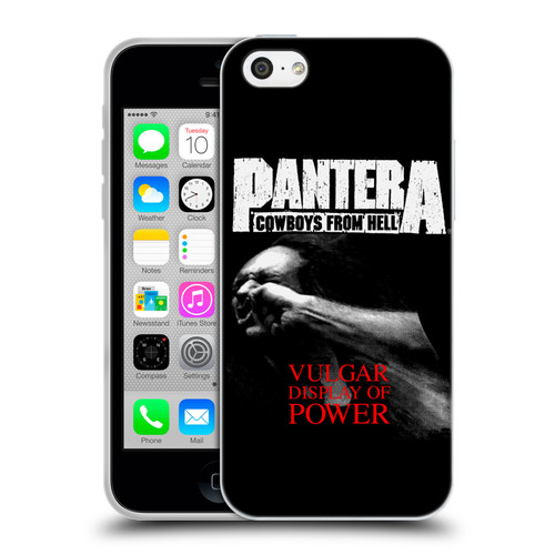 Pantera Art Vulgar Soft Gel Case for Apple iPhone 5c