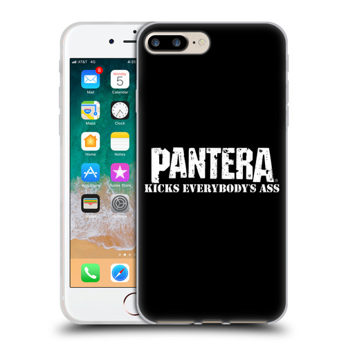 Pantera Art Kicks Soft Gel Case for Apple iPhone 7 Plus / 8 Plus & MagSafe