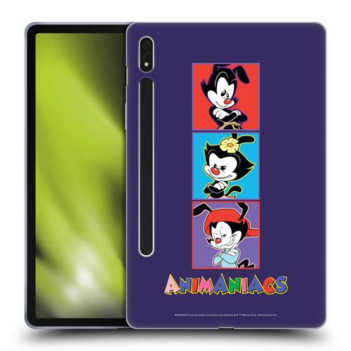 Animaniacs Graphics Tiles Soft Gel Case for Samsung Galaxy Tab S8