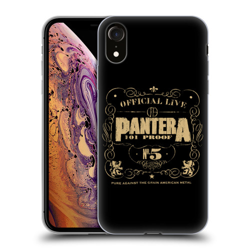 Pantera Art 101 Proof Soft Gel Case for Apple iPhone XR