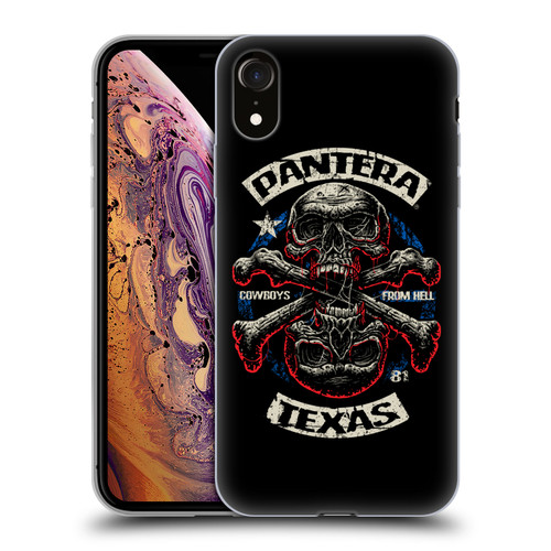 Pantera Art Double Cross Soft Gel Case for Apple iPhone XR