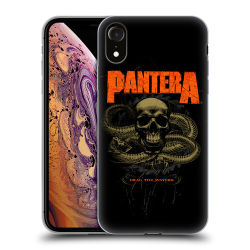 Pantera Art Drag The Waters Soft Gel Case for Apple iPhone XR
