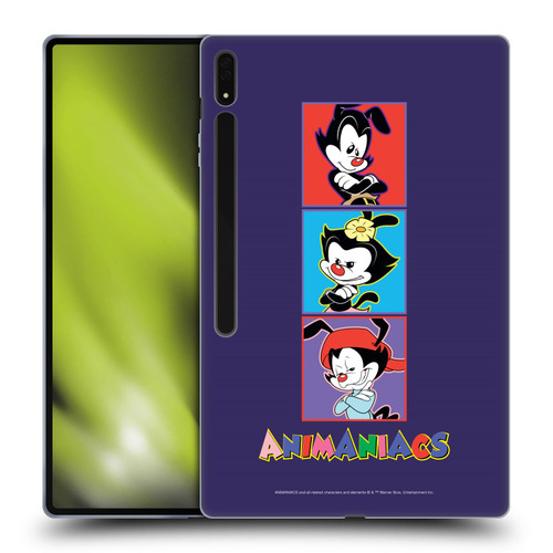 Animaniacs Graphics Tiles Soft Gel Case for Samsung Galaxy Tab S8 Ultra
