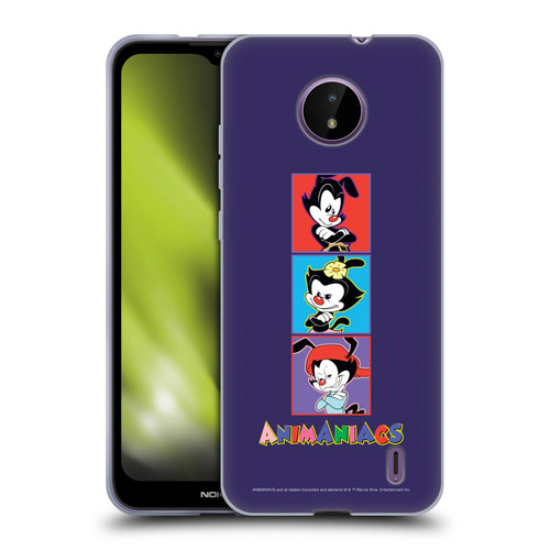 Animaniacs Graphics Tiles Soft Gel Case for Nokia C10 / C20