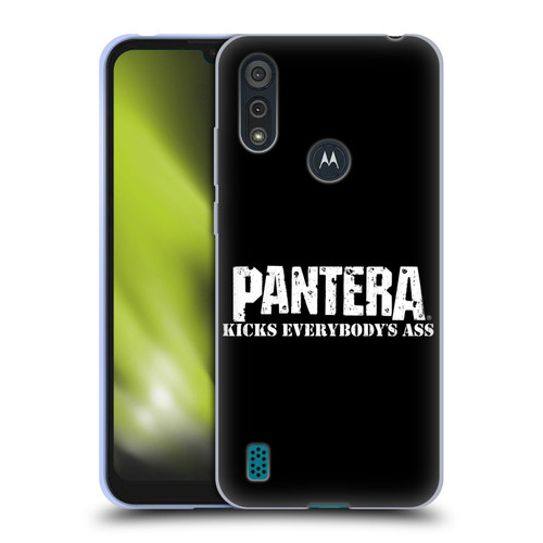 Pantera Art Kicks Soft Gel Case for Motorola Moto E6s (2020)