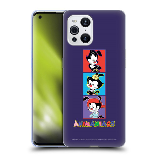 Animaniacs Graphics Tiles Soft Gel Case for OPPO Find X3 / Pro