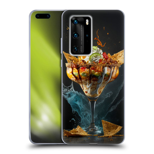 Spacescapes Cocktails Nacho Martini Soft Gel Case for Huawei P40 Pro / P40 Pro Plus 5G