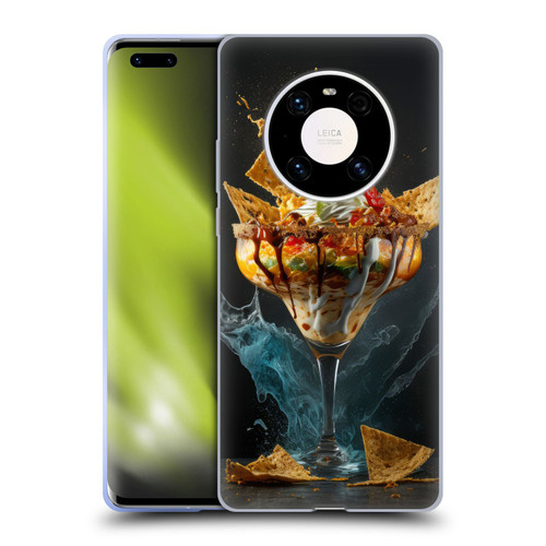 Spacescapes Cocktails Nacho Martini Soft Gel Case for Huawei Mate 40 Pro 5G