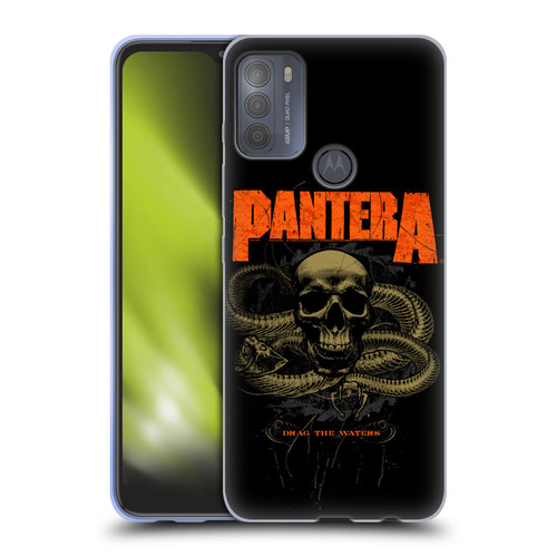 Pantera Art Drag The Waters Soft Gel Case for Motorola Moto G50