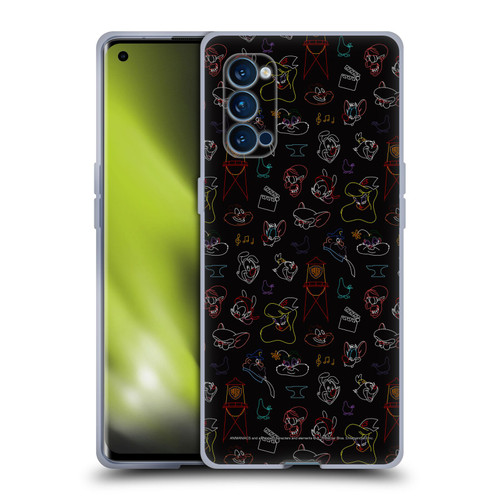 Animaniacs Graphics Pattern Soft Gel Case for OPPO Reno 4 Pro 5G