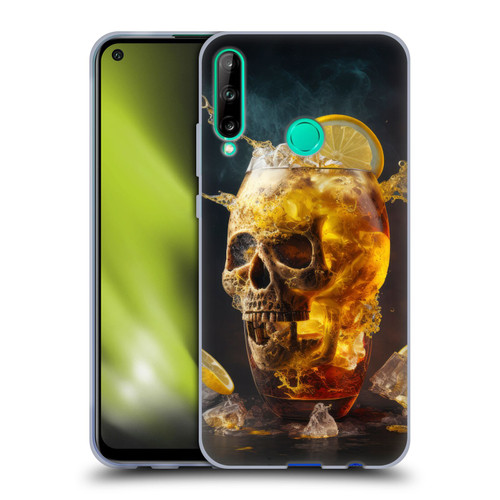 Spacescapes Cocktails Long Island Ice Tea Soft Gel Case for Huawei P40 lite E