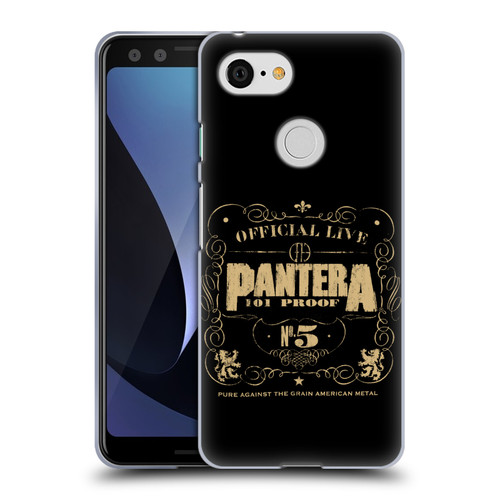Pantera Art 101 Proof Soft Gel Case for Google Pixel 3