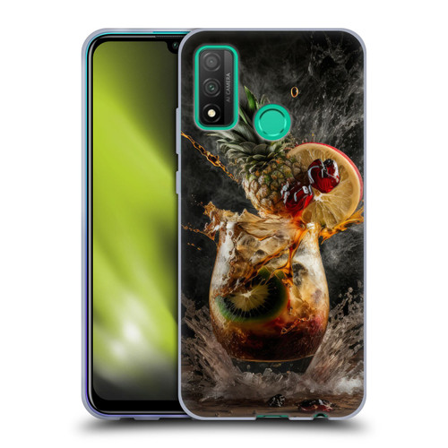 Spacescapes Cocktails Exploding Mai Tai Soft Gel Case for Huawei P Smart (2020)