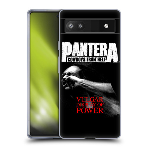 Pantera Art Vulgar Soft Gel Case for Google Pixel 6a