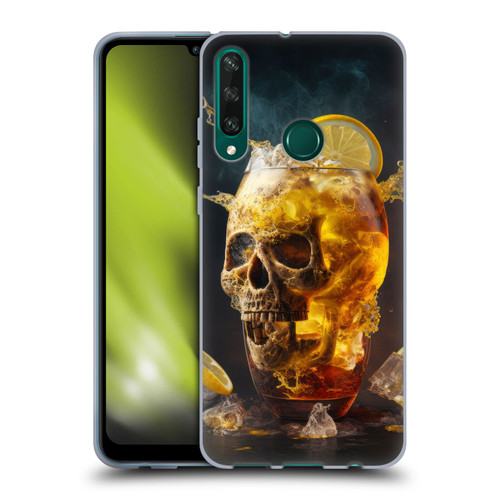 Spacescapes Cocktails Long Island Ice Tea Soft Gel Case for Huawei Y6p