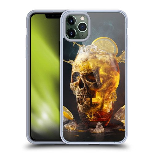 Spacescapes Cocktails Long Island Ice Tea Soft Gel Case for Apple iPhone 11 Pro Max