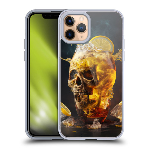 Spacescapes Cocktails Long Island Ice Tea Soft Gel Case for Apple iPhone 11 Pro