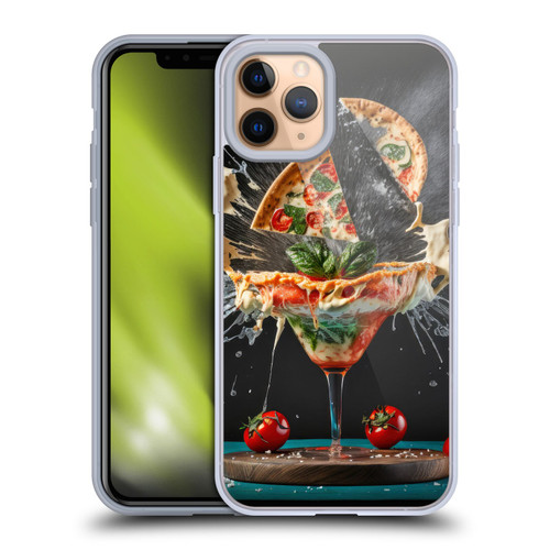 Spacescapes Cocktails Margarita Martini Blast Soft Gel Case for Apple iPhone 11 Pro