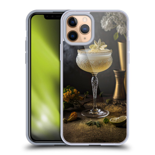 Spacescapes Cocktails Summertime, Margarita Soft Gel Case for Apple iPhone 11 Pro