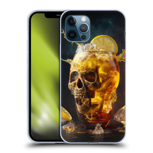 Spacescapes Cocktails Long Island Ice Tea Soft Gel Case for Apple iPhone 12 / iPhone 12 Pro