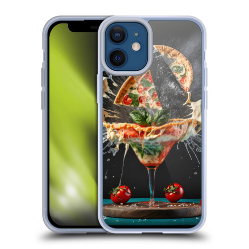 Spacescapes Cocktails Margarita Martini Blast Soft Gel Case for Apple iPhone 12 Mini