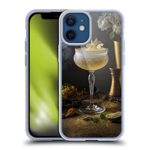 Spacescapes Cocktails Summertime, Margarita Soft Gel Case for Apple iPhone 12 Mini