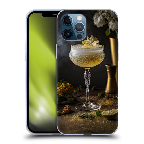Spacescapes Cocktails Summertime, Margarita Soft Gel Case for Apple iPhone 12 Pro Max