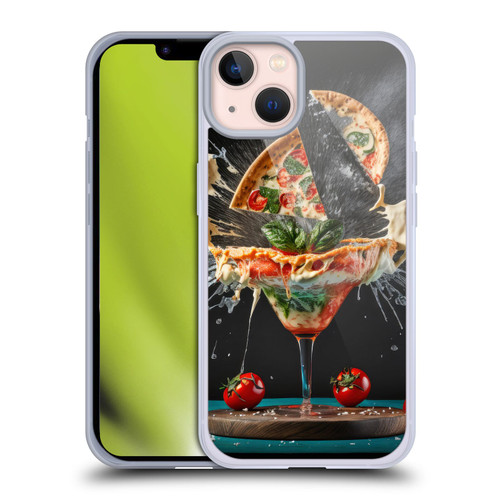 Spacescapes Cocktails Margarita Martini Blast Soft Gel Case for Apple iPhone 13