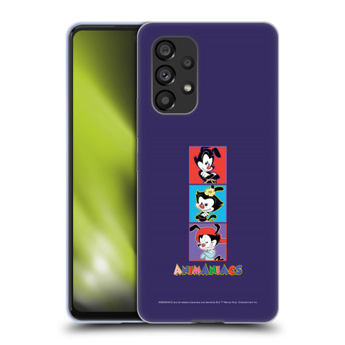 Animaniacs Graphics Tiles Soft Gel Case for Samsung Galaxy A53 5G (2022)