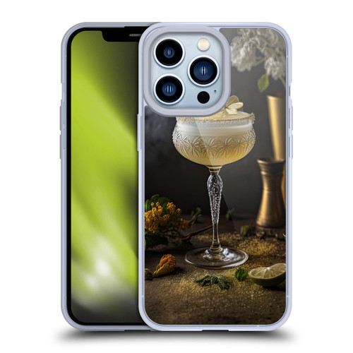 Spacescapes Cocktails Summertime, Margarita Soft Gel Case for Apple iPhone 13 Pro