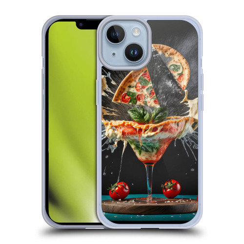 Spacescapes Cocktails Margarita Martini Blast Soft Gel Case for Apple iPhone 14