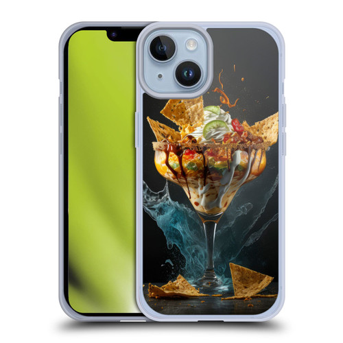 Spacescapes Cocktails Nacho Martini Soft Gel Case for Apple iPhone 14