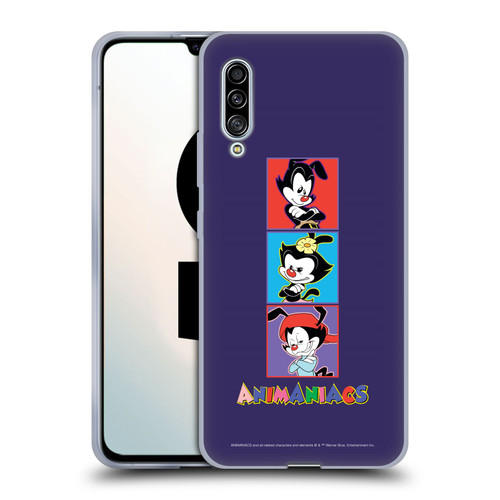 Animaniacs Graphics Tiles Soft Gel Case for Samsung Galaxy A90 5G (2019)