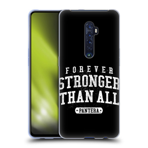Pantera Art Stronger Than All Soft Gel Case for OPPO Reno 2