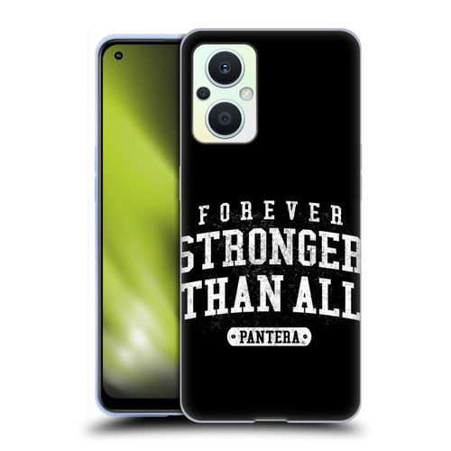 Pantera Art Stronger Than All Soft Gel Case for OPPO Reno8 Lite