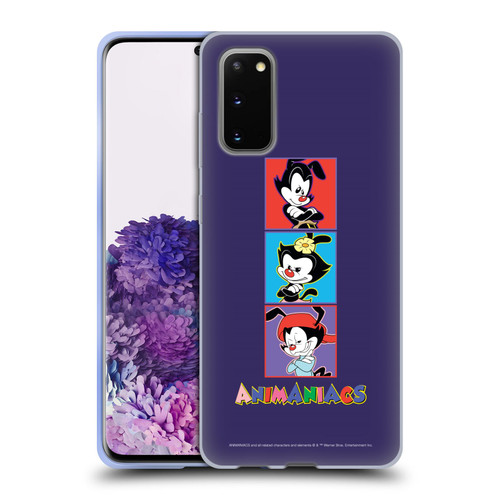 Animaniacs Graphics Tiles Soft Gel Case for Samsung Galaxy S20 / S20 5G