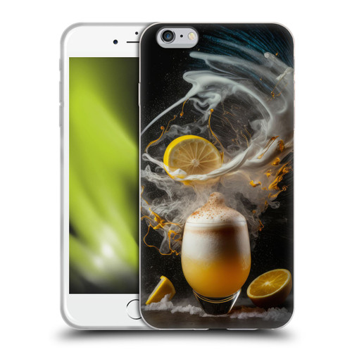 Spacescapes Cocktails Explosive Elixir, Whisky Sour Soft Gel Case for Apple iPhone 6 Plus / iPhone 6s Plus