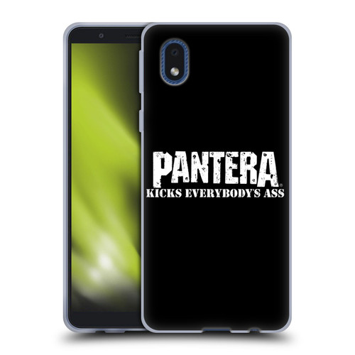 Pantera Art Kicks Soft Gel Case for Samsung Galaxy A01 Core (2020)