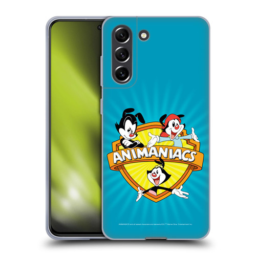 Animaniacs Graphics Logo Soft Gel Case for Samsung Galaxy S21 FE 5G