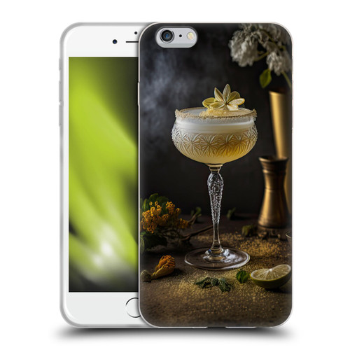 Spacescapes Cocktails Summertime, Margarita Soft Gel Case for Apple iPhone 6 Plus / iPhone 6s Plus
