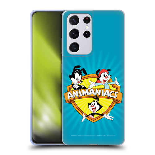 Animaniacs Graphics Logo Soft Gel Case for Samsung Galaxy S21 Ultra 5G