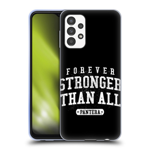 Pantera Art Stronger Than All Soft Gel Case for Samsung Galaxy A13 (2022)